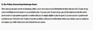 A snippet from the Privacy Policy of Battlegrounds Mobile India